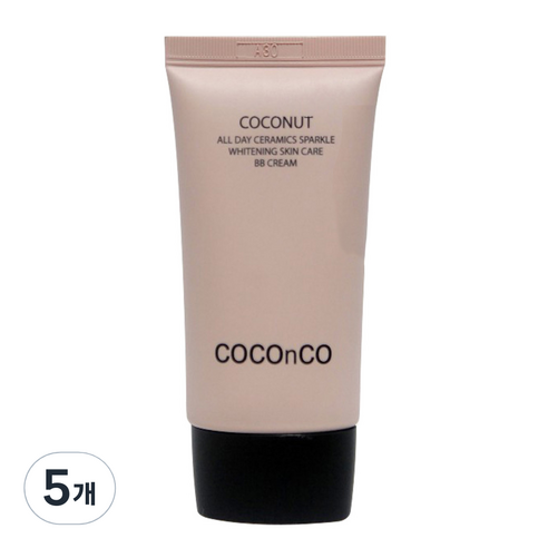 코코앤코 코코넛 래디언스 에센스 비비크림 SPF50+ PA+++ 50ml, 5개