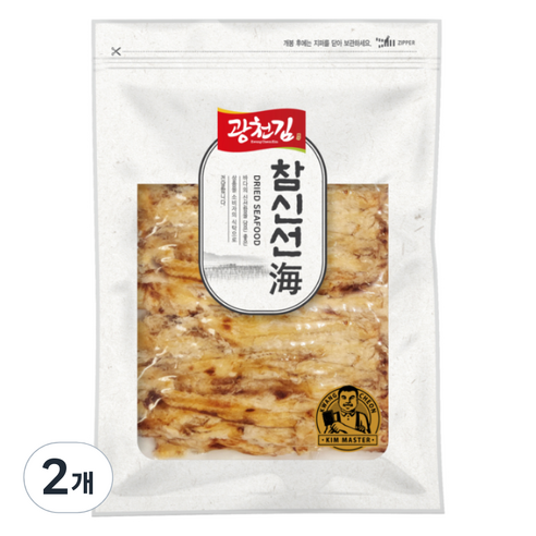 참신선해 구운 순살 아귀포, 800g, 2개