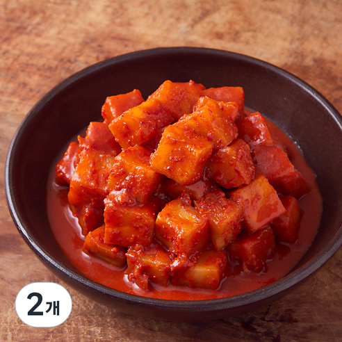 [로켓프레시] 콕집어콕김치 콕 깍두기, 2kg, 2개