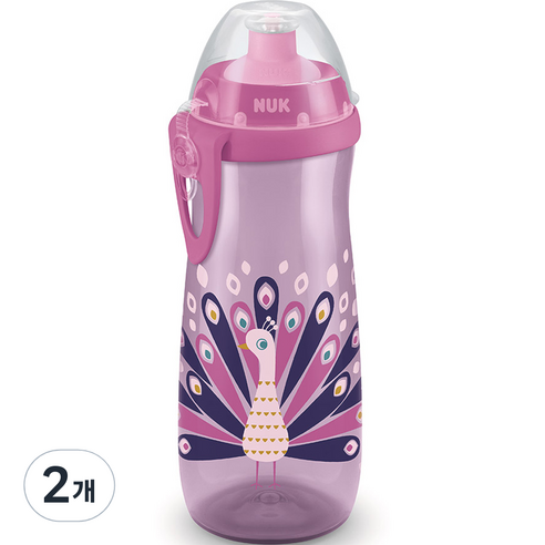 누크 퍼스트초이스 주니어 스포츠컵 450ml, 2개, 공작