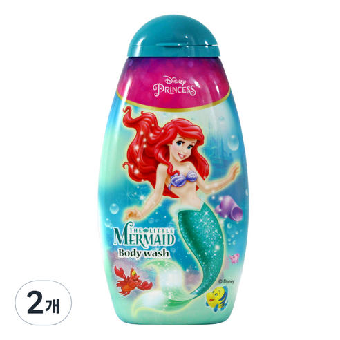 디즈니 인어공주 바디워시, 300ml, 2개
