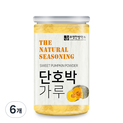 부영한방약초 단호박 가루, 170g, 6개