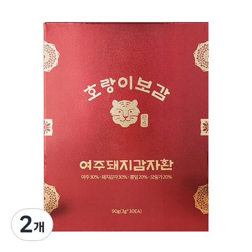 호랑이보감 여주돼지감자환 30p, 3g, 2개