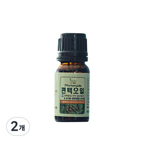 제이준 편백오일 드롭퍼 리필, 10ml, 2개