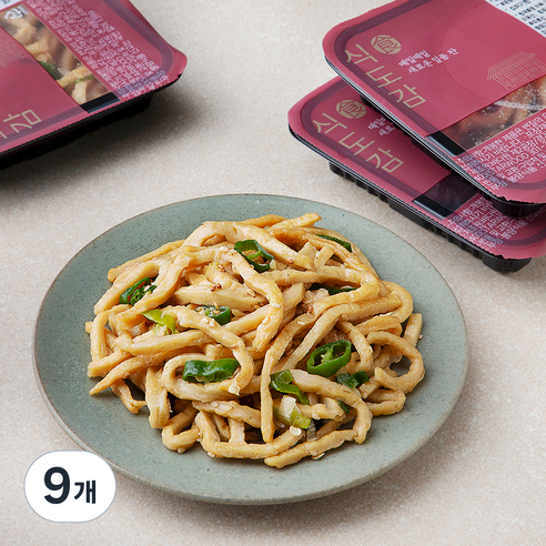 바다원 식도감 땡초 어묵조림 반찬, 80g, 9개