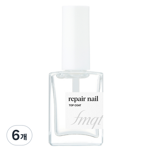 더페이스샵 fmgt NEW 리페어 네일, 10ml, 6개, 02 탑코트