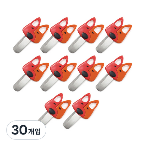 바이하츠 캐릭터가위 SD, 강아지, 30개입