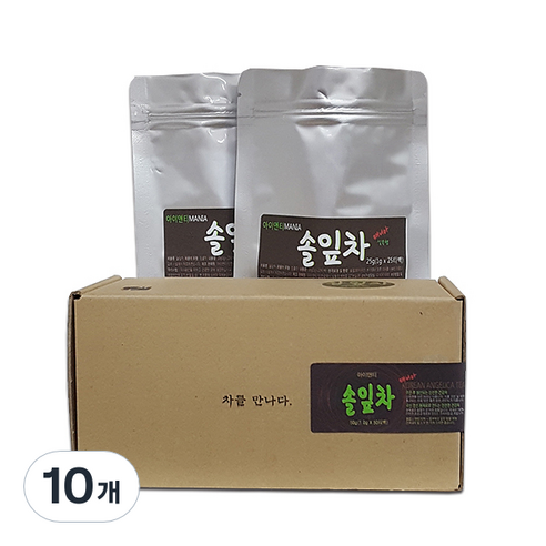 아이앤티 솔잎차 25p, 30g, 25개입, 10개, 1g