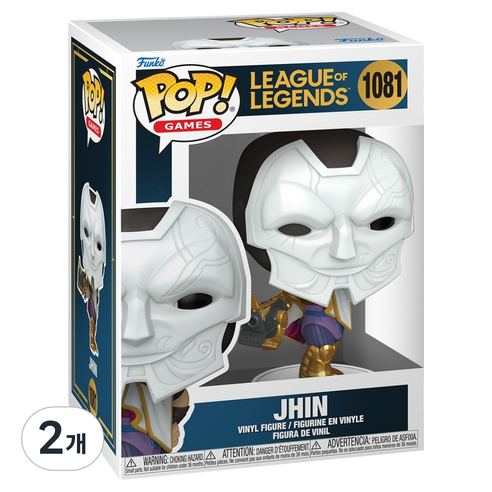 펀코 팝 리그오브레전드 LOL 83858 진 Jhin 피규어, 2개