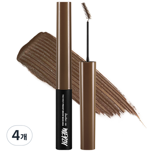 머지 더 퍼스트 프루프 브로우 마스카라 3.5g, BM1. COCOA 코코아, 4개