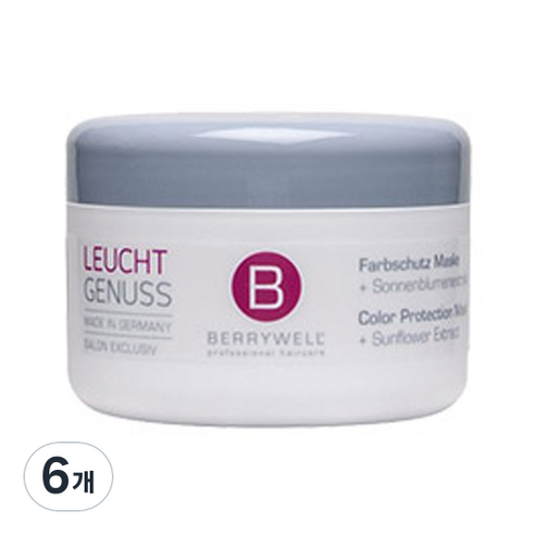 베리웰 컬러 프로텍션 헤어 마스크, 200ml, 6개