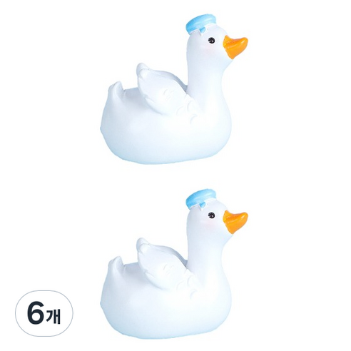 라벤티아 피규어 장식품 백조 타입1, 6개