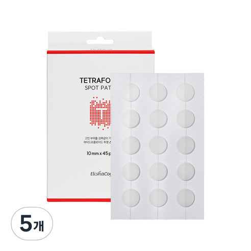 엘리샤코이 테트라포스 스팟패치 45p, 1개입, 5개