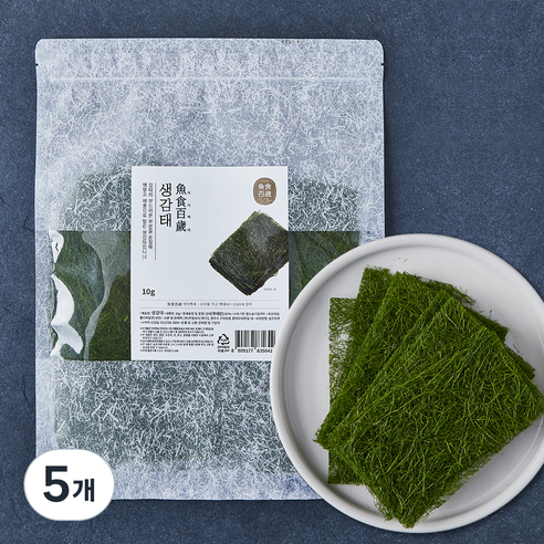 어식백세 생감태, 10g, 5개