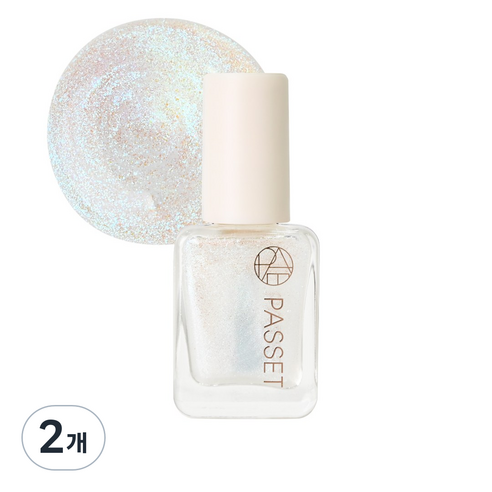 파셋 셀럽 네일컬러 폴리쉬 매니큐어44, 오로라빔, 7ml, 2개