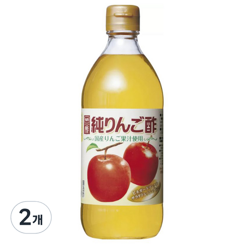 우치보리 사과식초, 500ml, 2개