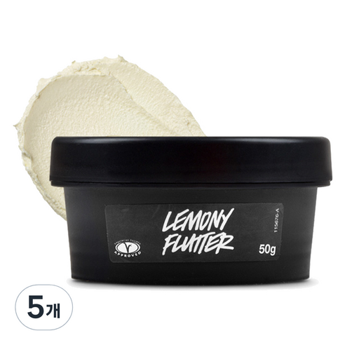 러쉬 레모니 플러터 큐티클 버터, 5개, 50g