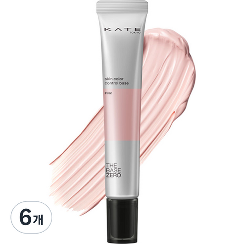 케이트 스킨 컬러 컨트롤 베이스 24g, 6개, PINK