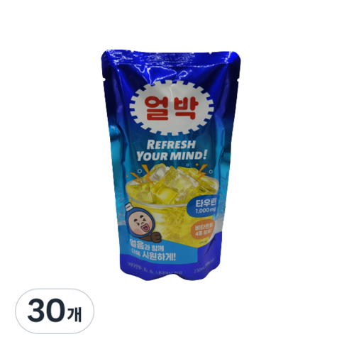 얼박 음료, 30개, 210ml