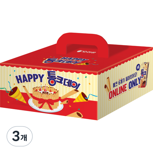 통크 해피통크데이, 270g, 3개 - 과자선물세트 | 쿠팡