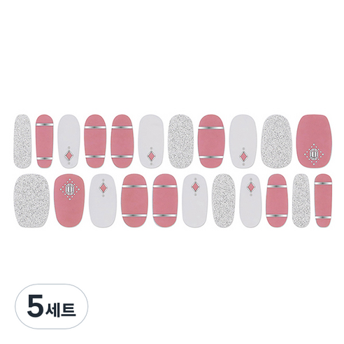 수니젤 네일스티커 JL-005, 5세트