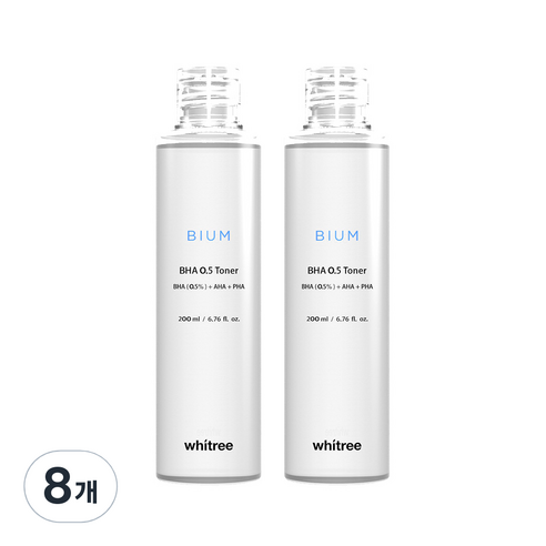 화이트리 비움 바하 토너, 8개, 200ml