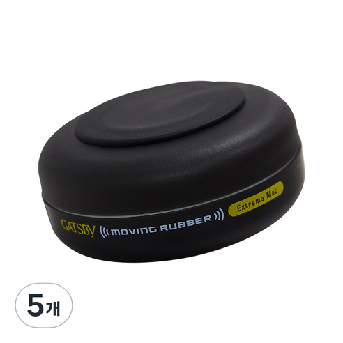 갸스비 무빙러버 익스트림 매트 헤어왁스, 80g, 5개