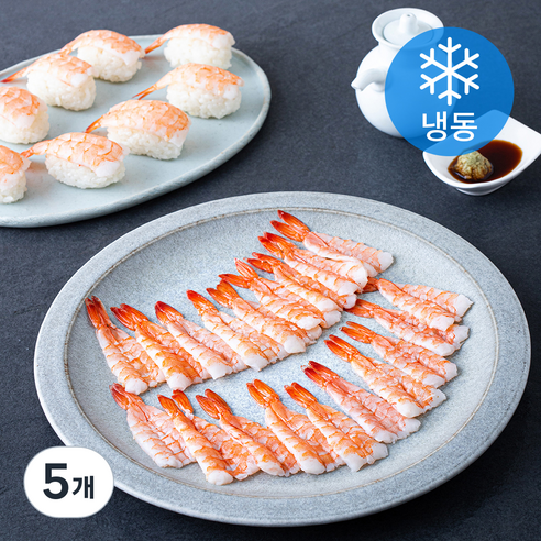 초밥용 흰다리새우살 (냉동), 5개, 125g(24미, 3L)