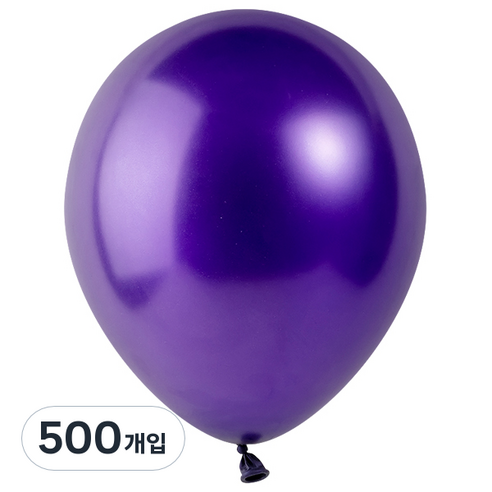 파티팡 풍선 라운드 30cm, 펄 퍼플, 500개입