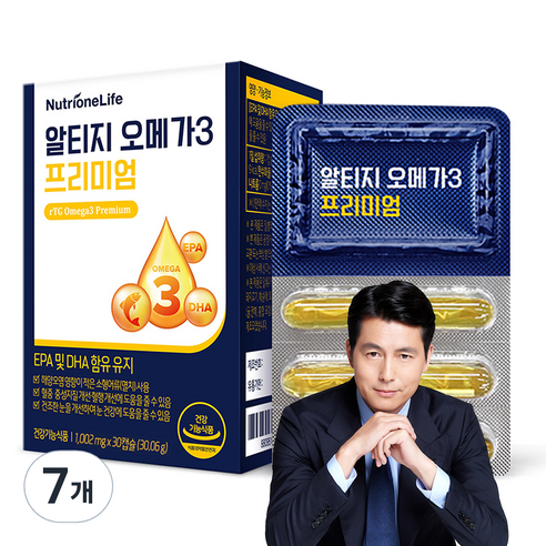 뉴트리원 알티지 오메가 3 프리미엄, 7개, 30정