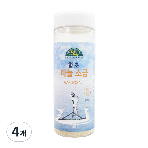 오가닉스토리 함초 마늘소금, 200g, 4개