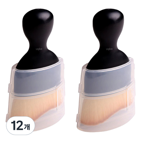 앙플러스 차량 미니 먼지 털이 제거 브러쉬, 혼합색상, 12개