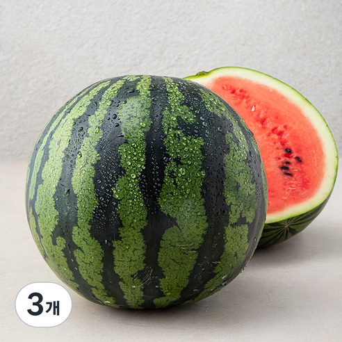 산지직송 당도선별 11brix, 5kg 미만, 3개