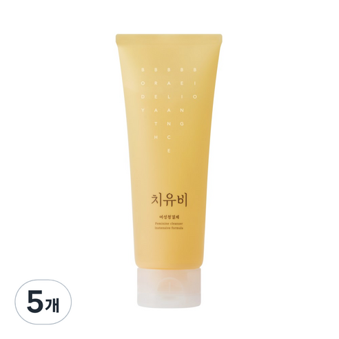 치유비 여성청결제 인텐시브 포뮬라, 5개, 150ml