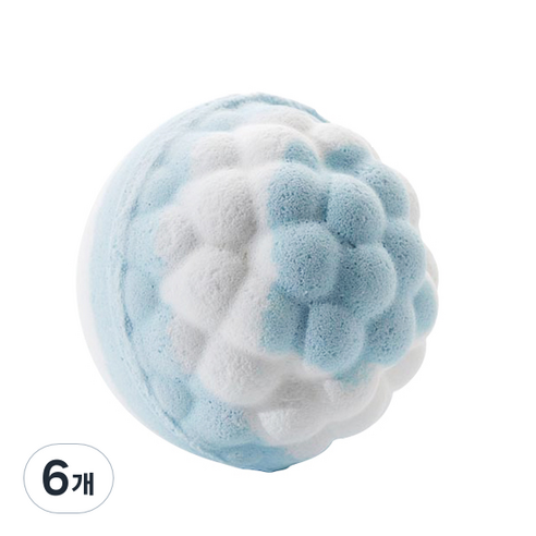 밤코스메틱 폼 얼론 바스 블라스터 입욕제, 160g, 6개