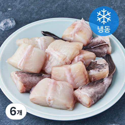 국내산 송도씨 손질 아귀 3~4미 (냉동), 6개, 500g