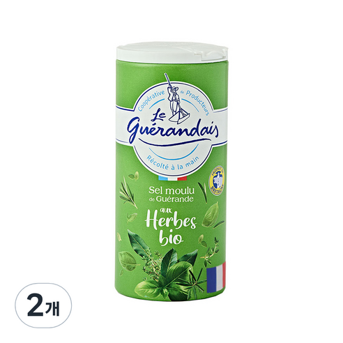 르 게랑드 허브 솔트, 250g, 2개
