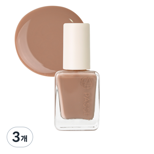 파셋 셀럽 네일컬러 폴리쉬 매니큐어 7ml, 22 샌드베이지, 3개