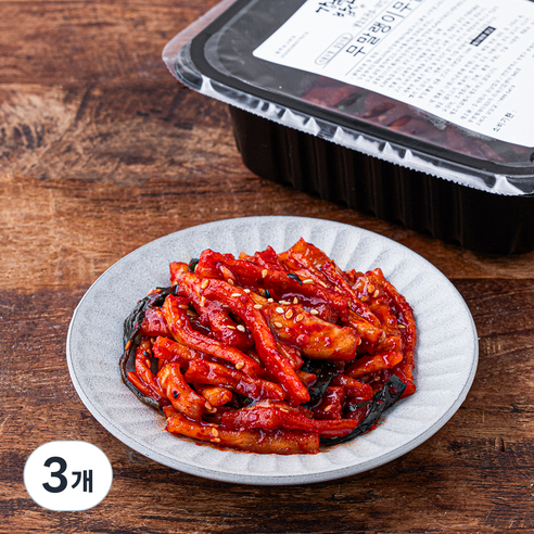 강남밥상 무말랭이무침, 200g, 3개
