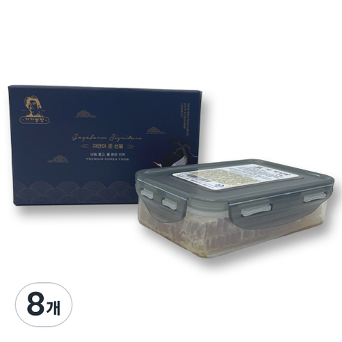 가가농장 팩사양벌집꿀, 470g, 8개