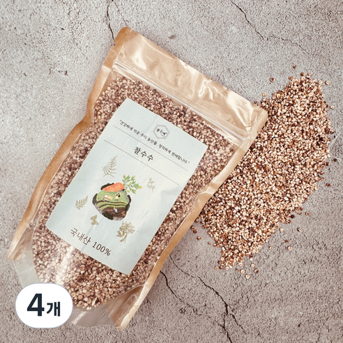 뜰안애 국내산 찰수수, 300g, 4개