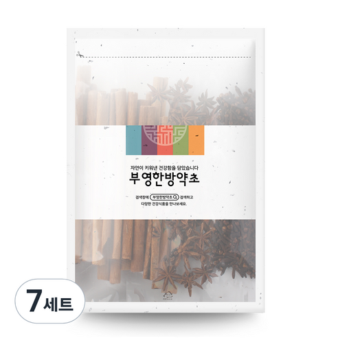 부영한방약초 뱅쇼만들기 키트, 150g, 7개