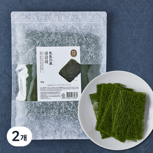 어식백세 생감태, 40g, 2개
