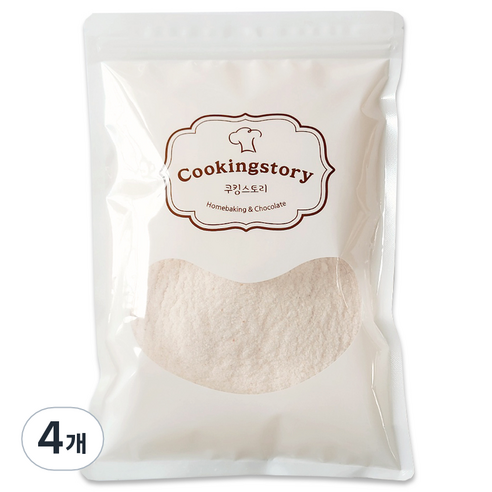 쿠킹스토리 히말라야 핑크 솔트 고운 입자, 4개, 2kg