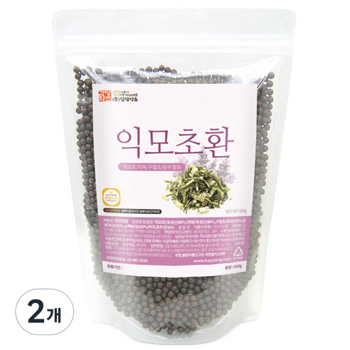 갑당약초 익모초환, 2개, 600g