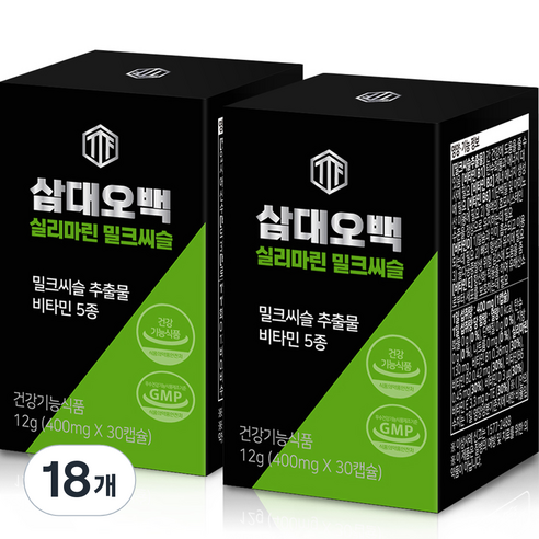 삼대오백 실리마린 밀크씨슬 30정, 18개