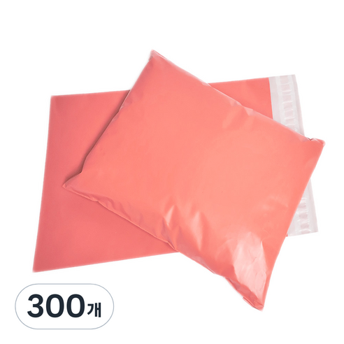 HDPE 택배봉투 코랄핑크, 300개