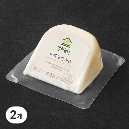 상하농원 수제 고다 치즈, 100g, 1개입, 2개
