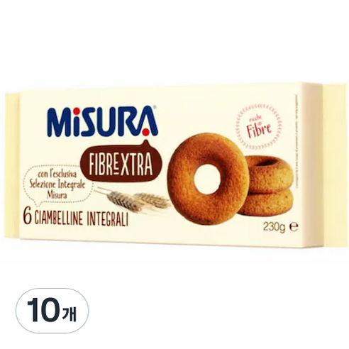 미주라 통밀도너츠, 230g, 10개