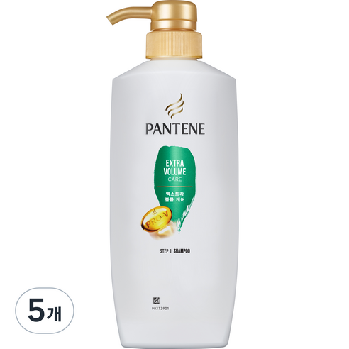 팬틴 엑스트라 볼륨 케어 샴푸, 5개, 500ml